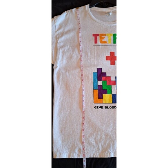 Tetris 40th Anniversary T Shirt American Red Cross Graphic Print Hanes-T Size XL - Picture 10 of 14